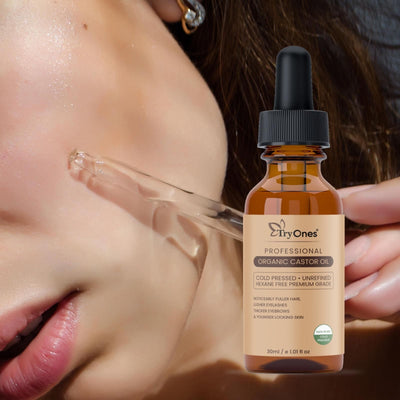 Tryones Organic Castor Oil 30ml - Nourish Your Beauty Naturally