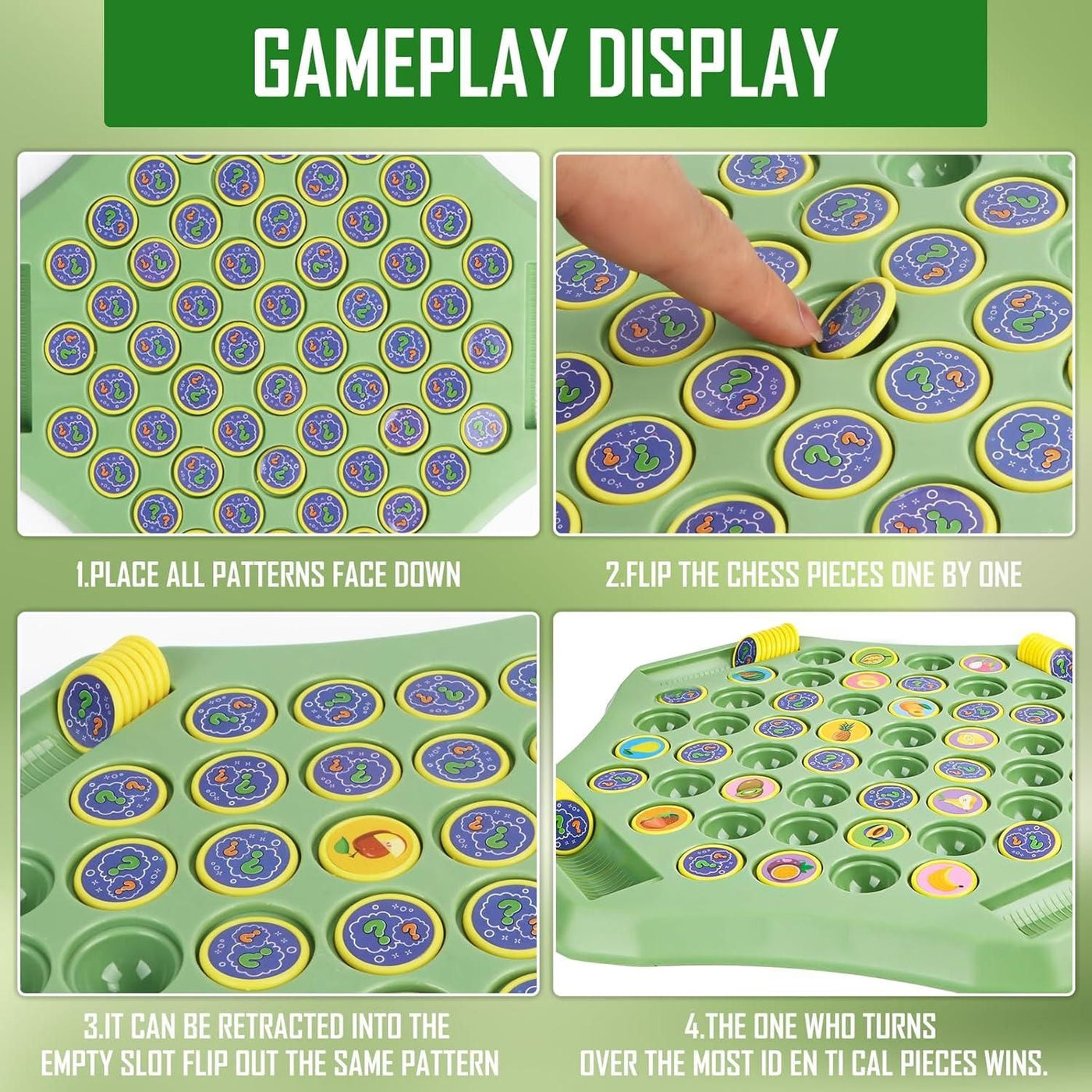 Flipping Chess Match Game