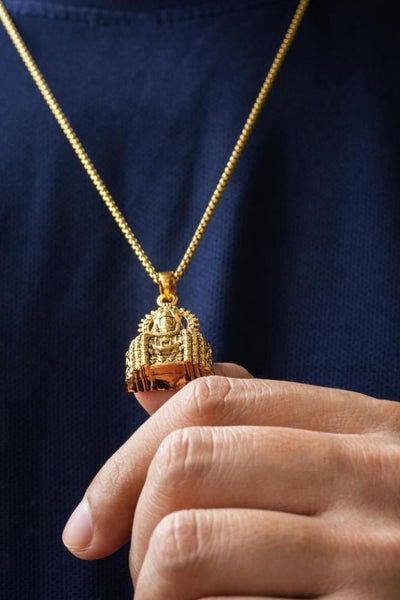 Mahadev Shivling Pendant with Chain