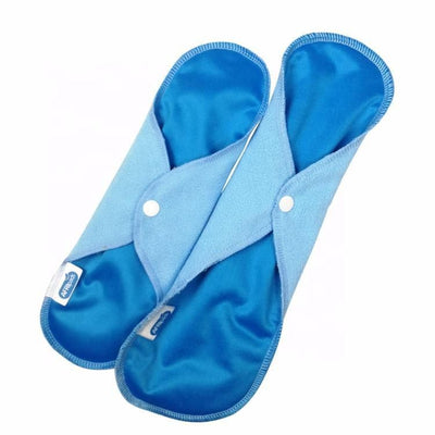 Washable Sanitary Pads Napkin Reusable Waterproof Cloth Menstrual Pads for Women (Assorted Colours)